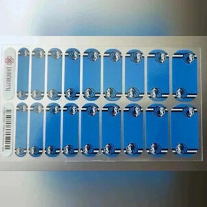 Dallas Mavericks NBA nail wraps